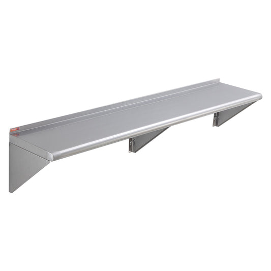 Wall Mounted Floating Shelving with Brackets-7