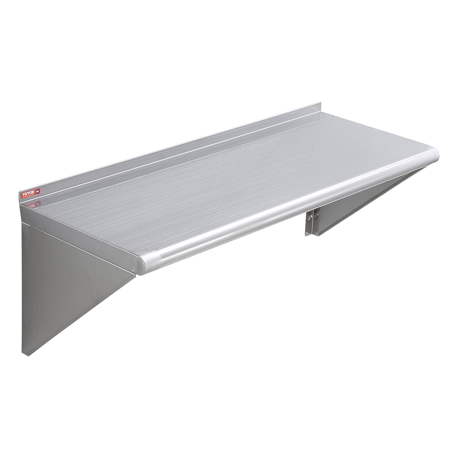 Wall Mounted Floating Shelving with Brackets - 14" x 36" -7