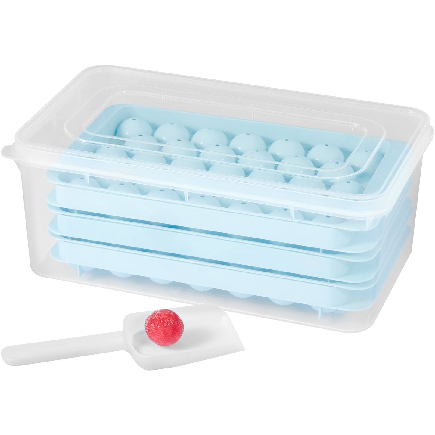 Ice Cube Tray, Round Ice Ball Maker -8