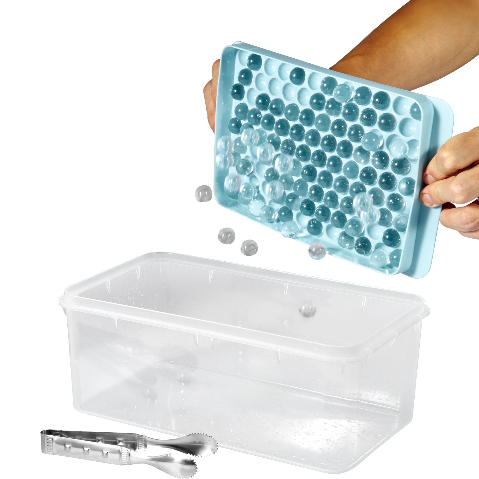 Ice Cube Tray, Round Ice Ball Maker -7