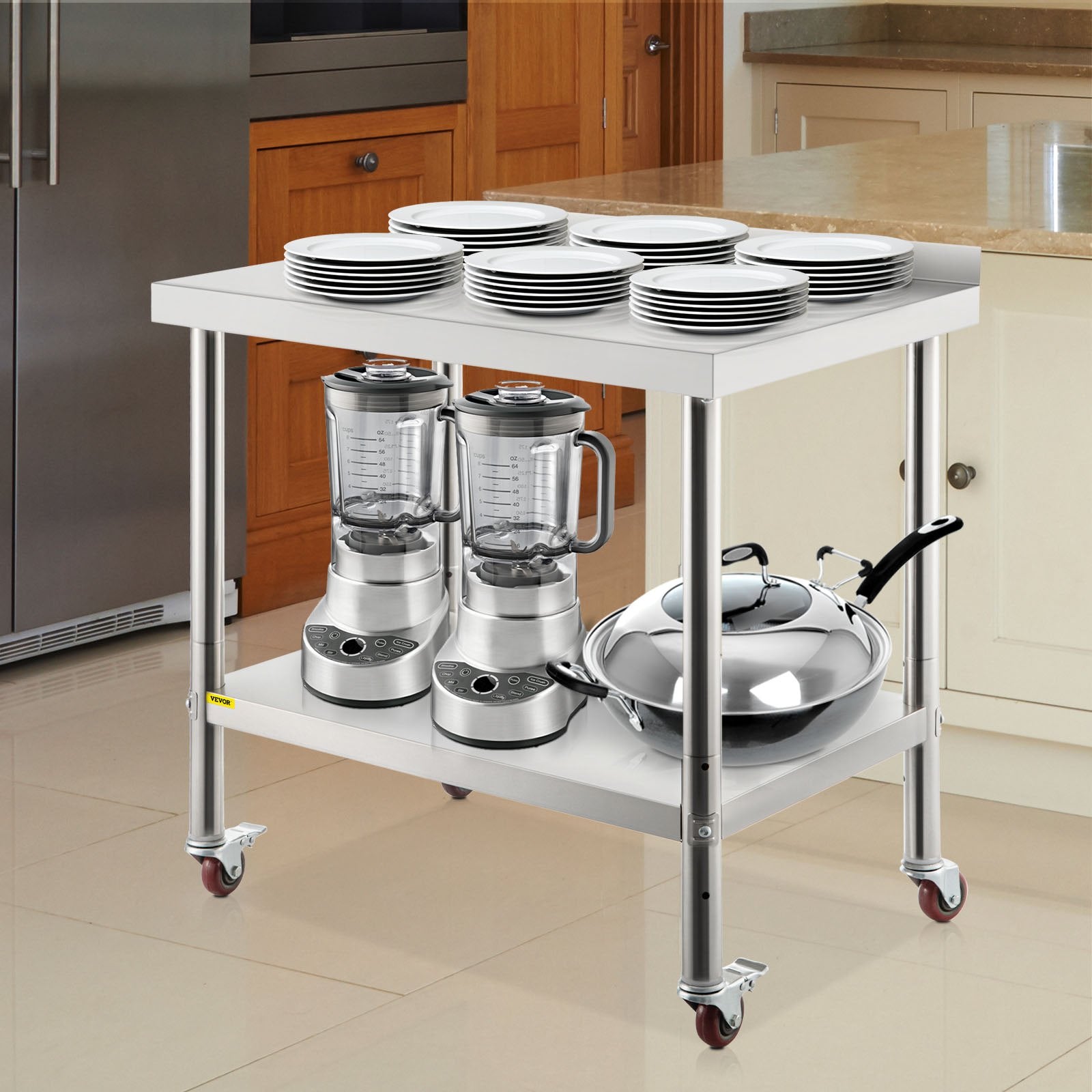 Stainless Steel Prep Table -6