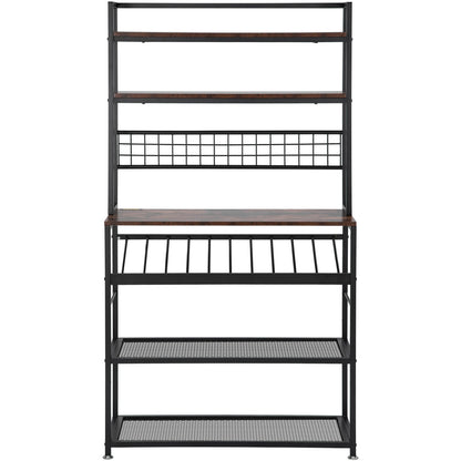 Kitchen Wine Baker's Rack - 6-Tier-9