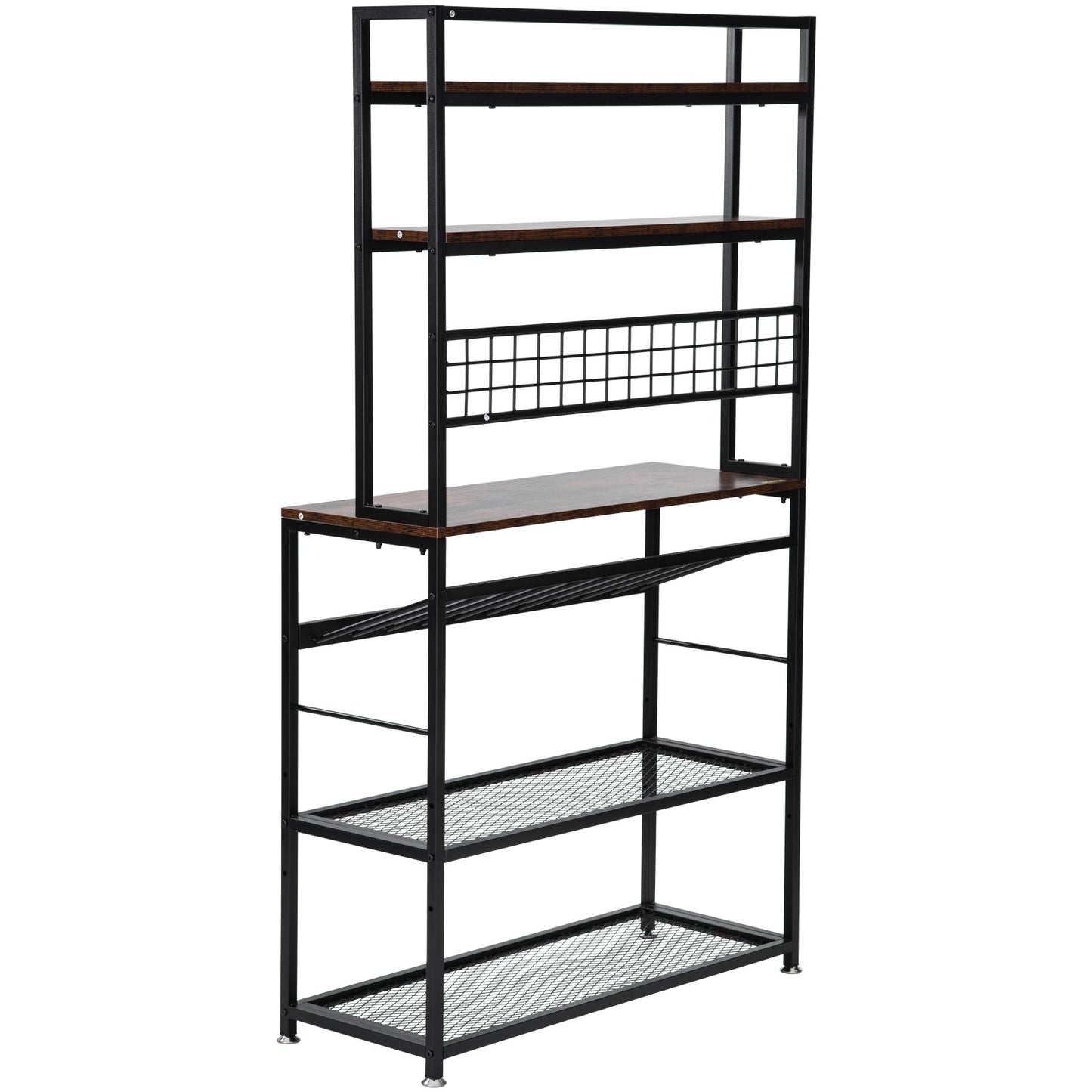 Kitchen Wine Baker's Rack - 6-Tier-7