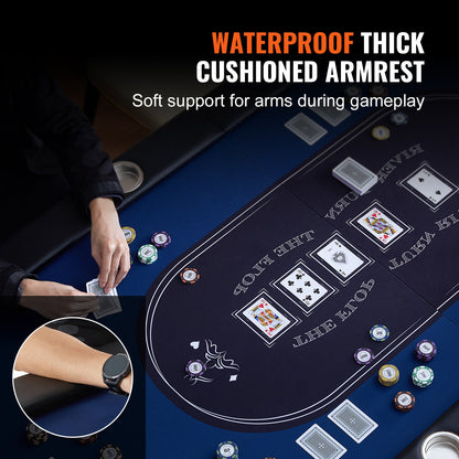  8 Player Foldable Poker Table-2