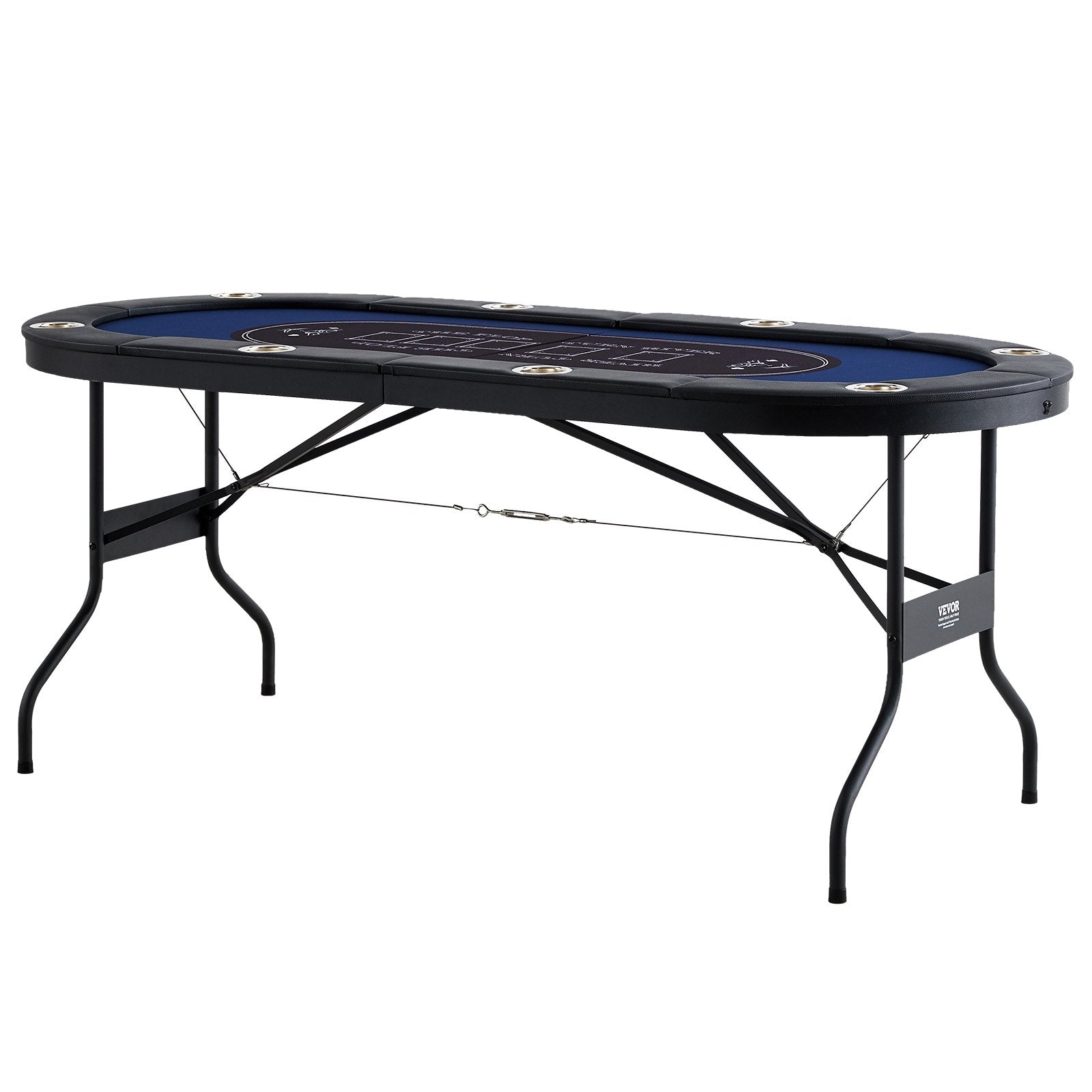  8 Player Foldable Poker Table-9