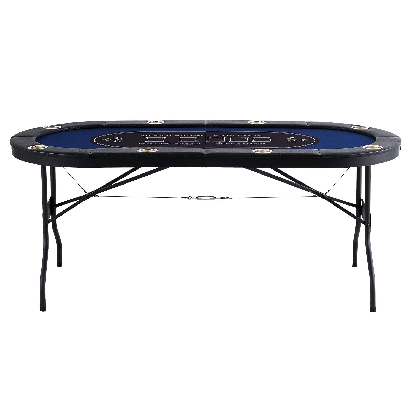  8 Player Foldable Poker Table-7