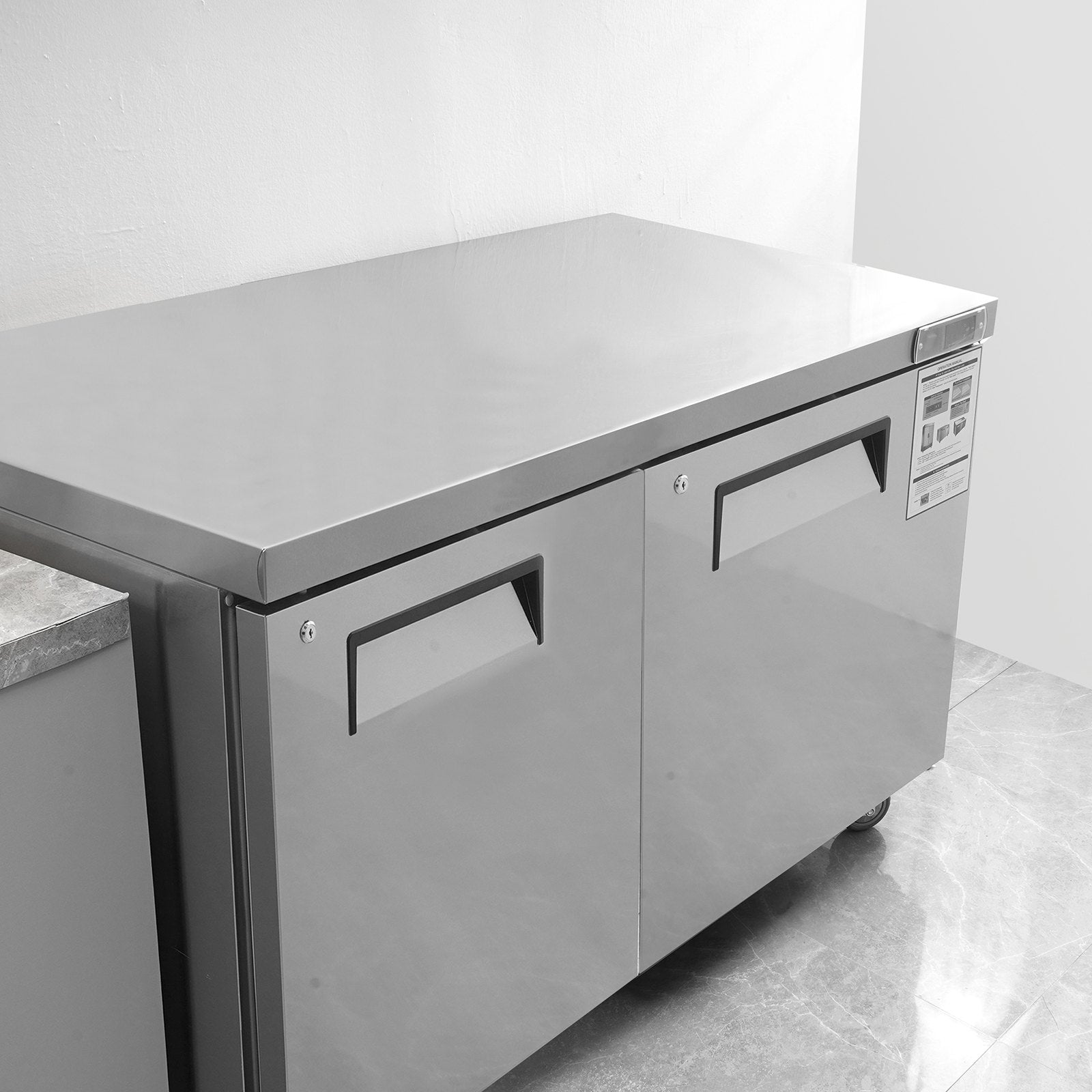 Commercial Refrigerator with Worktop 48" -6