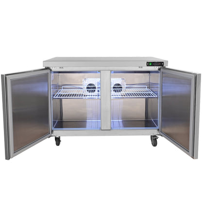 Commercial Refrigerator with Worktop 48" -9