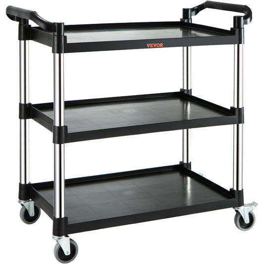 Utility Service Cart with Wheels 3-Tier -8