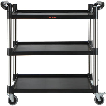 Utility Service Cart with Wheels 3-Tier -7