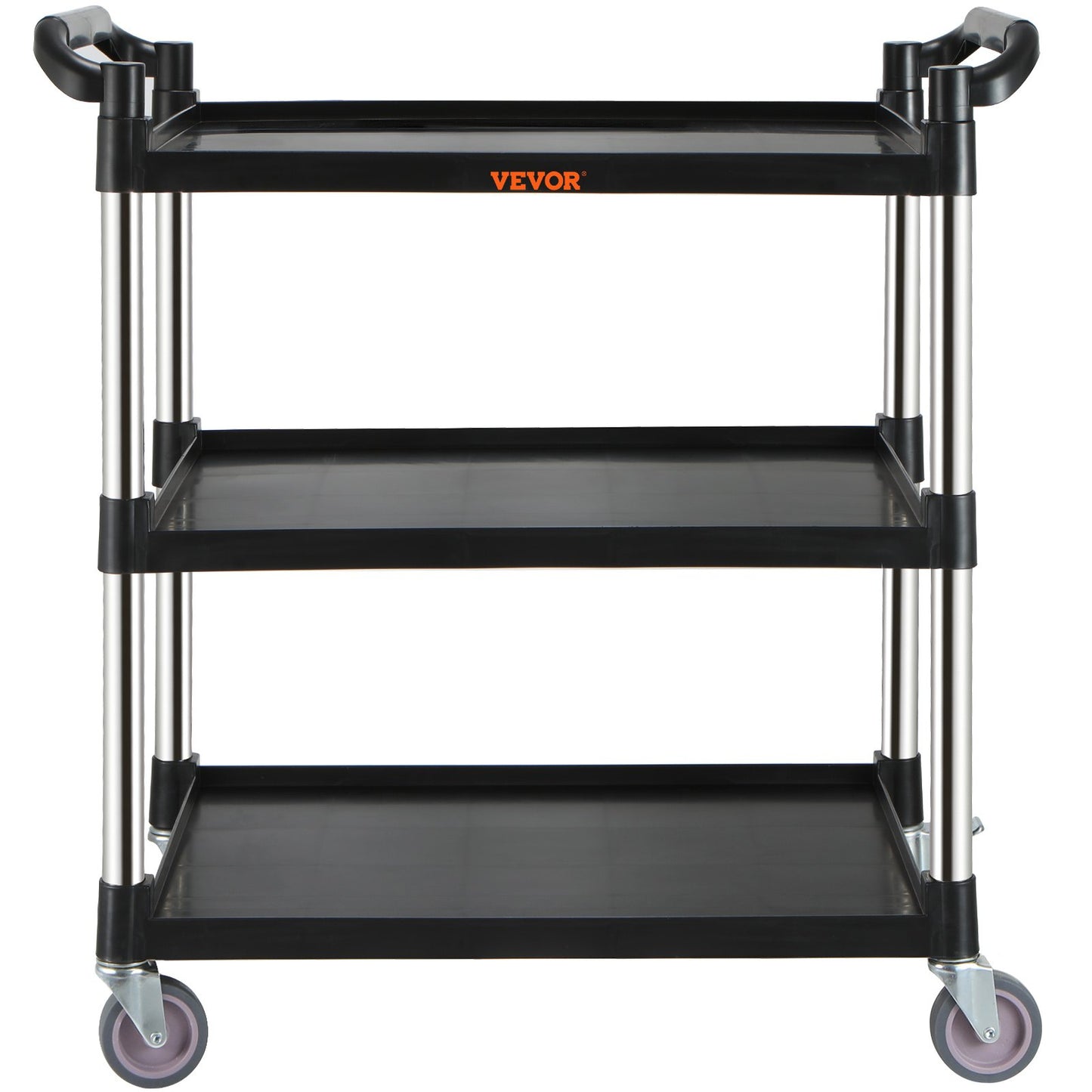 Utility Service Cart, 3 Shelf Heavy Duty -7