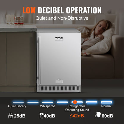 24 inch Indoor/Outdoor Beverage Refrigerator, 185QT-3