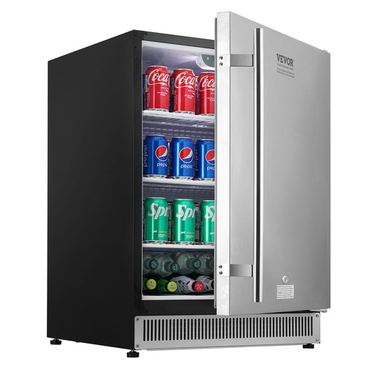 24 inch Indoor/Outdoor Beverage Refrigerator, 185QT-9
