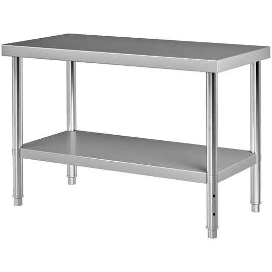 Stainless Steel Prep Table, 48"-8