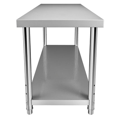 Stainless Steel Prep Table, 60 x 24 x 34 Inch-9