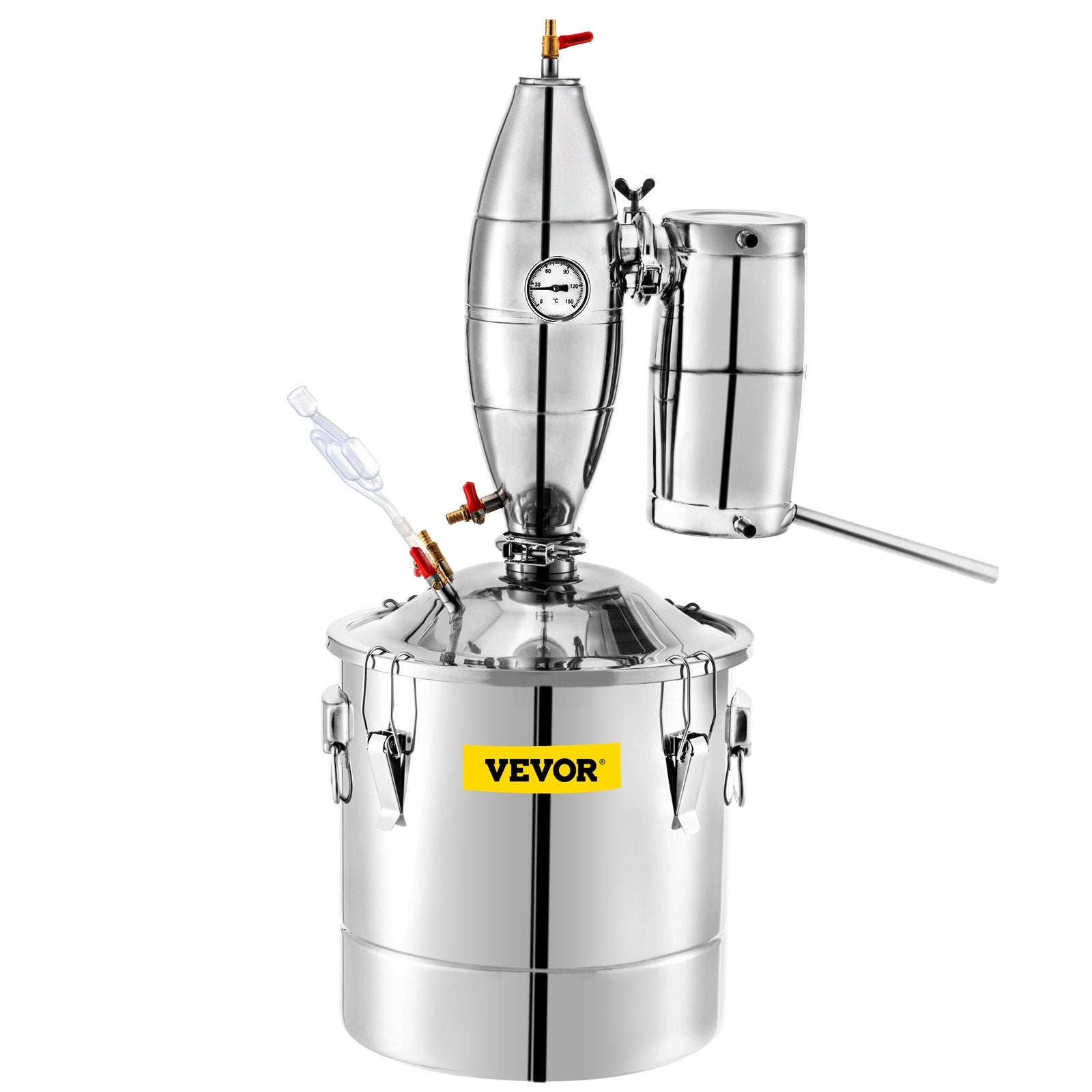 20L 5.3Gal Water Alcohol Distiller-7