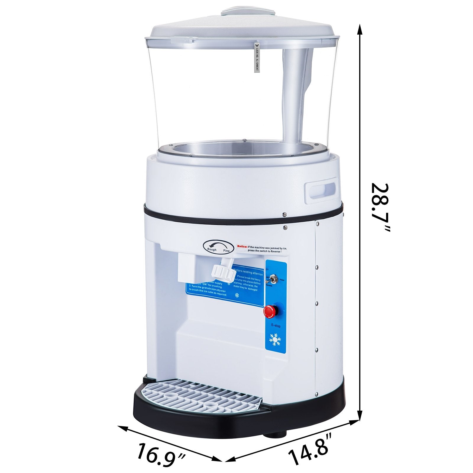 110V Commercial Ice Shaver Crusher -2