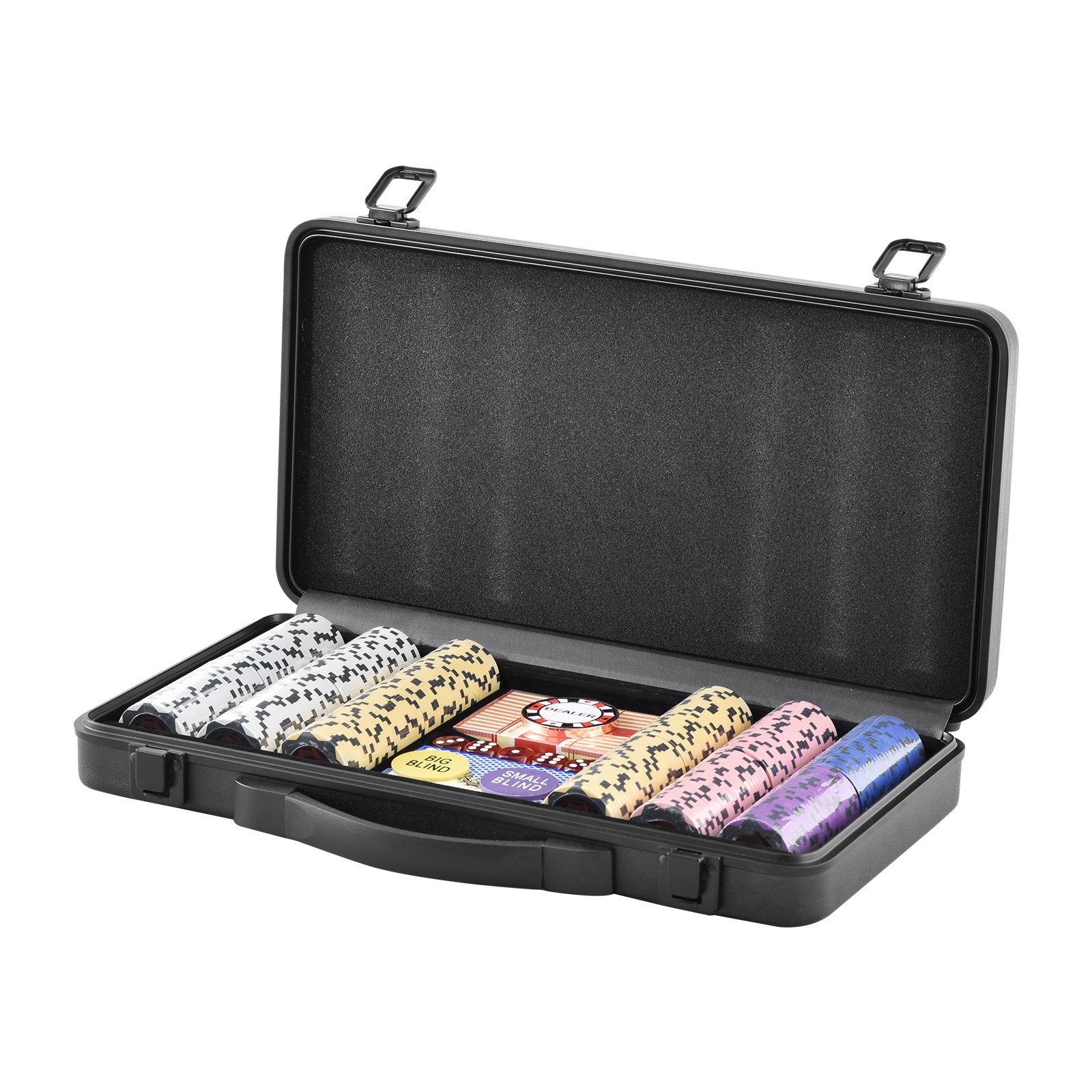 300-Piece Poker Set, Complete Poker Playing Game Set with Carrying  Case-6