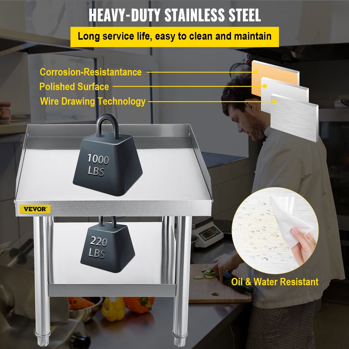 Stainless Steel Equipment Grill Stand-1