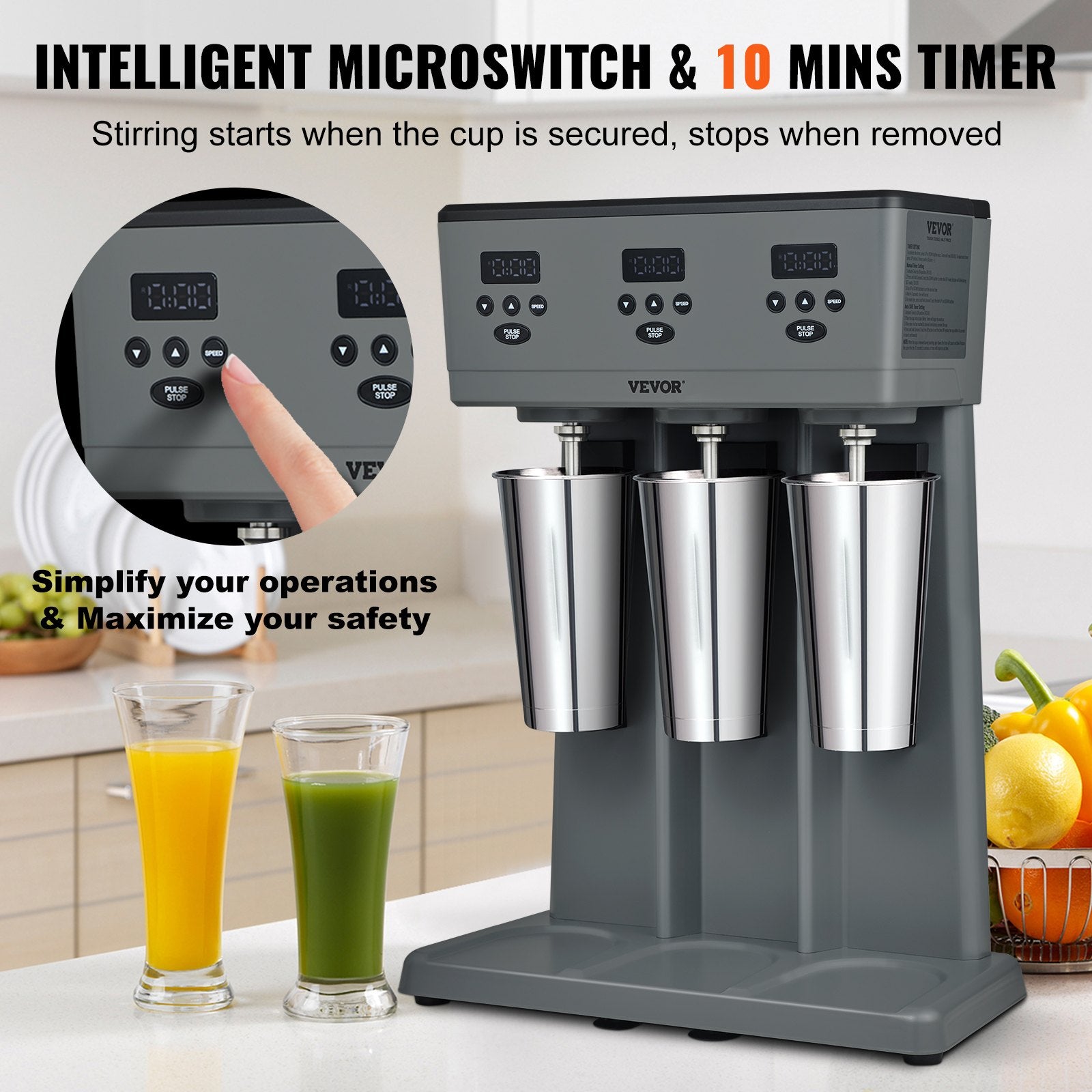 Milkshake Maker, 375W x 3 -4