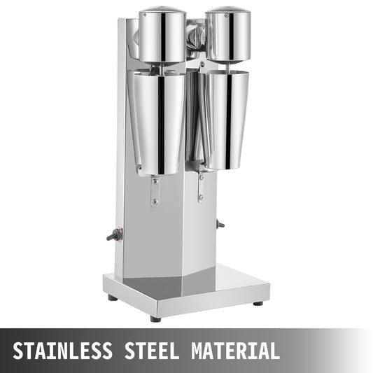 Stainless Steel Electric Milkshake Maker, 180W-0
