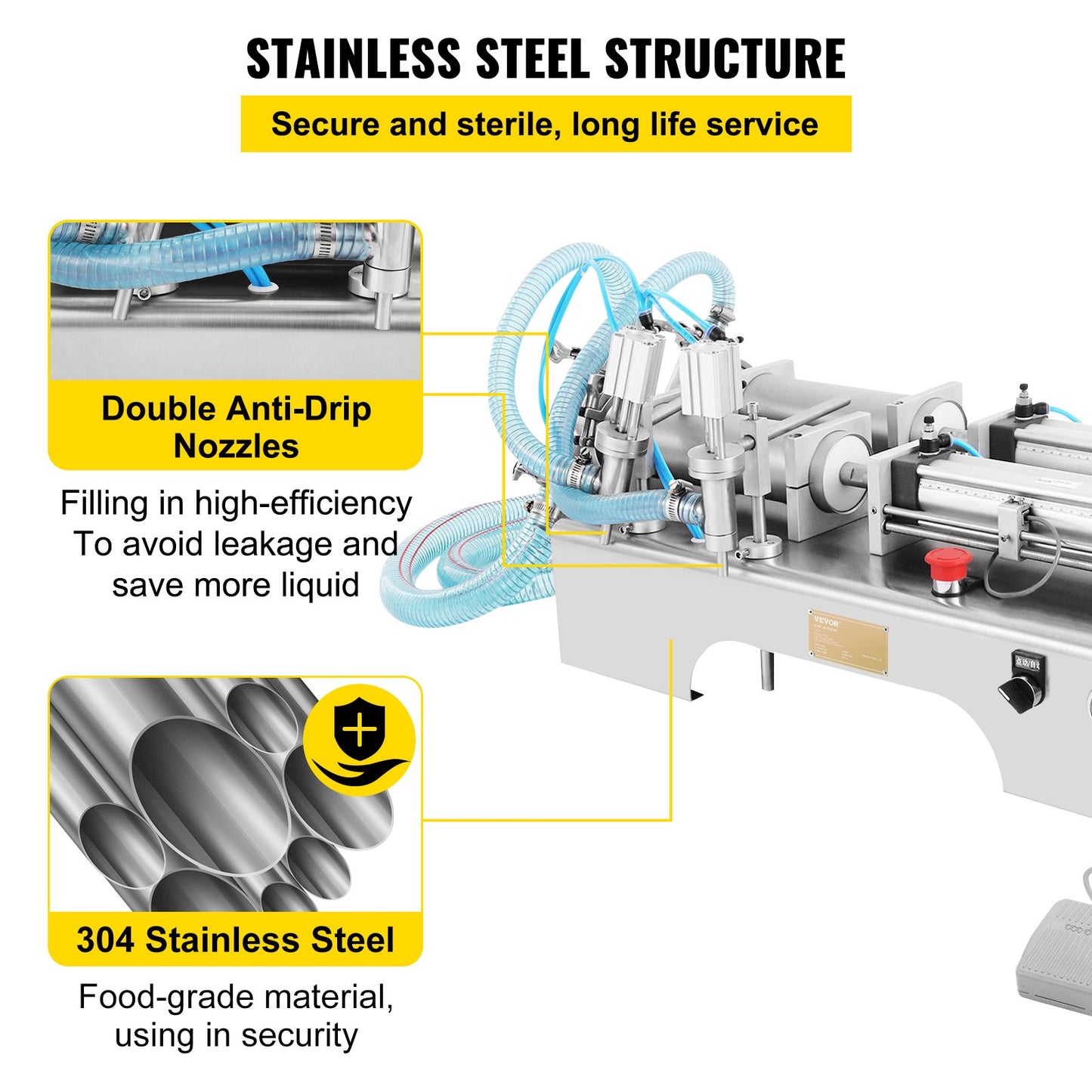 Horizontal Liquid Filling Machine 100-1000ml-2