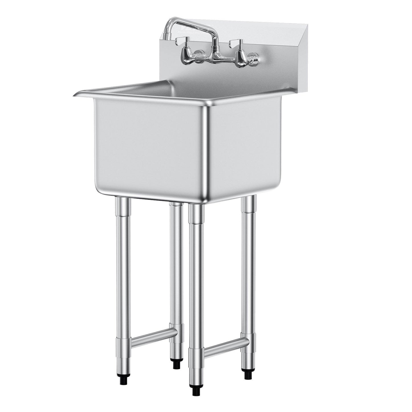 Stainless Steel Prep & Utility Sink-7