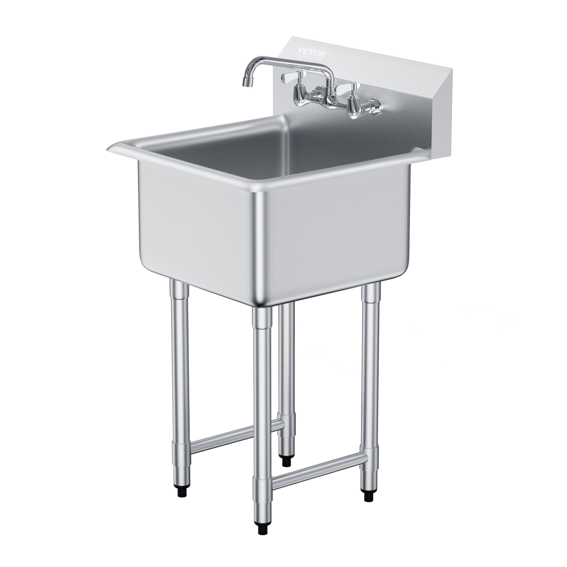 Stainless Steel Prep & Utility Sink-7