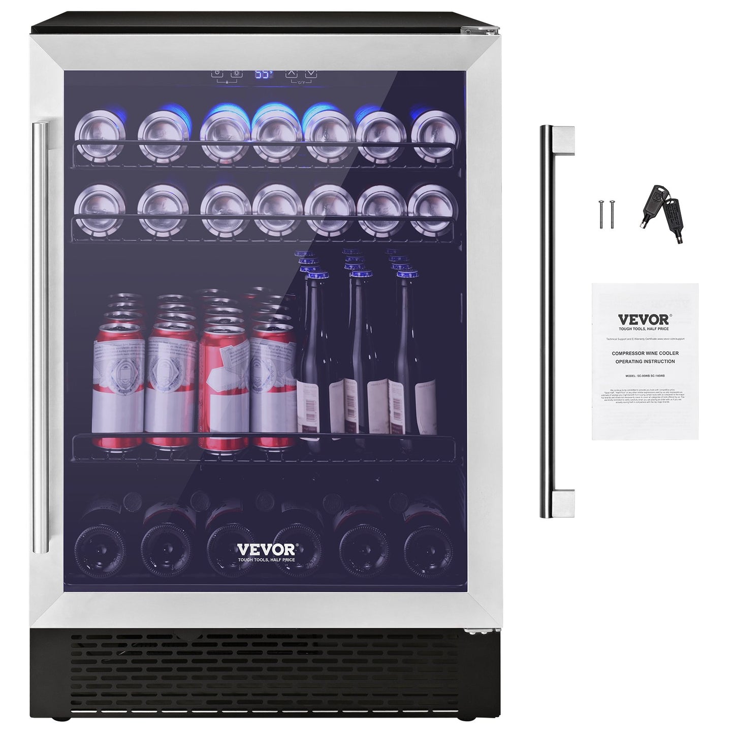 24" Beverage Refrigerator, 154 Cans-7