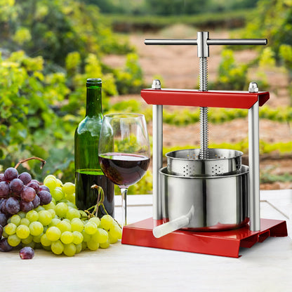 Fruit Wine Press, 0.8 Gallon/3L-6