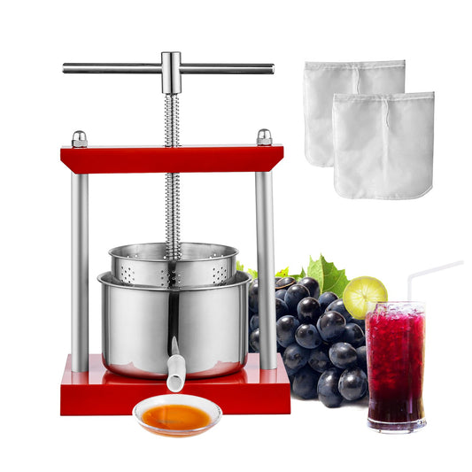 Fruit Wine Press, 0.8 Gallon/3L-7