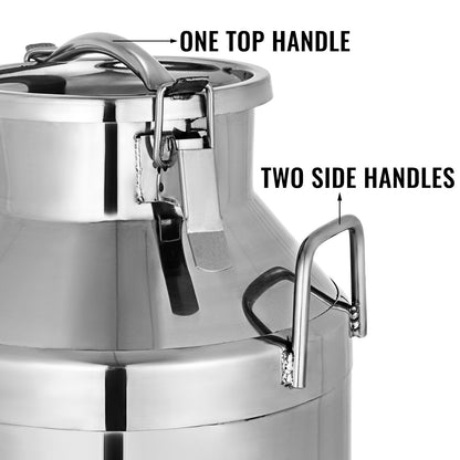 Stainless Steel Milk Can 20 Liter -4