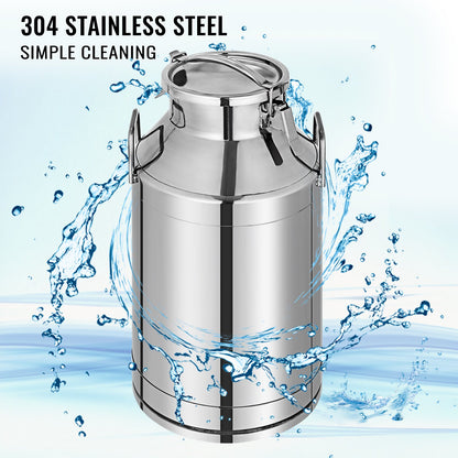 Stainless Steel Milk Can 50 Liter-0