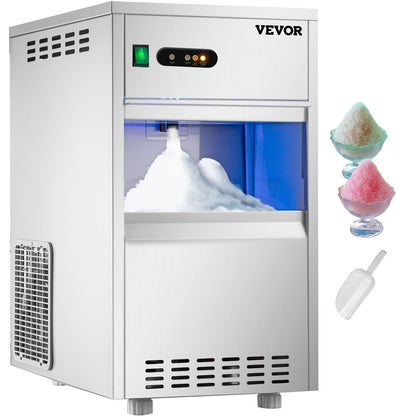 Commercial Snowflake Ice Maker, 55LBS/24H-6