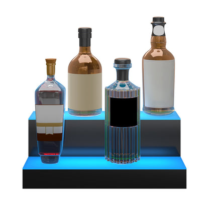 LED Lighted Liquor Bottle Display Bar Shelf -6