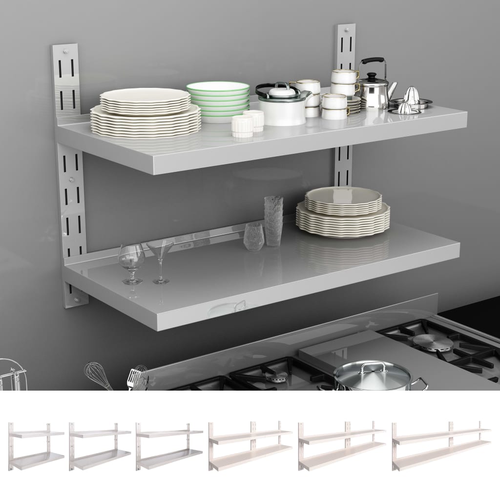 vidaXL Wall Shelf - Floating -40