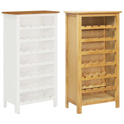 Wine Cabinet Organizer Solid Oak Wood-4