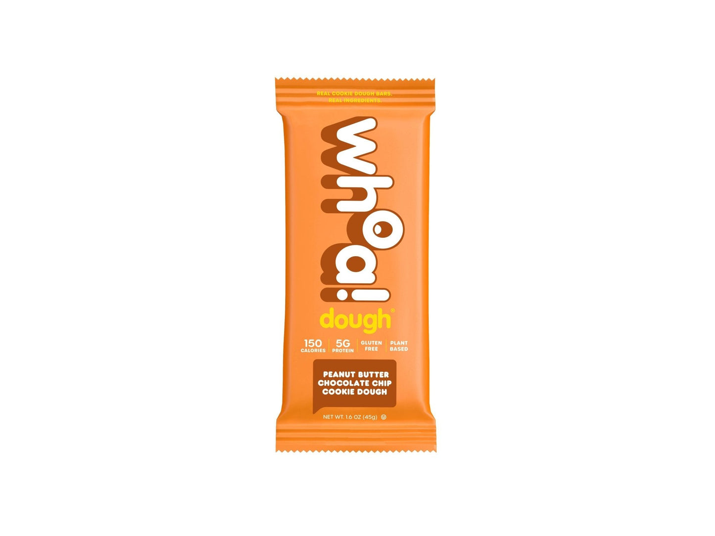 Whoa Dough Peanut Butter Chocolate Chip Cookie Dough Bars - 10 x 1.6oz