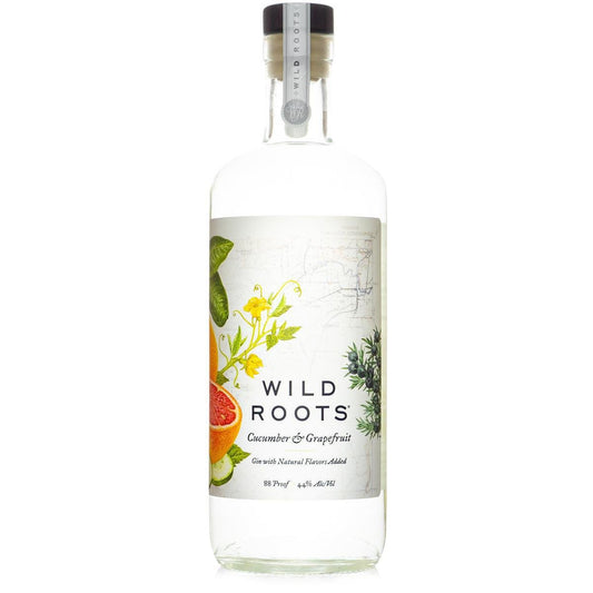 Wild Roots - Cucumber & Grapefruit Gin (750ML) by The Epicurean Trader