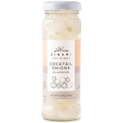 Zibari Foods - Silverskins Cocktail Onions (3.5OZ) by The Epicurean Trader