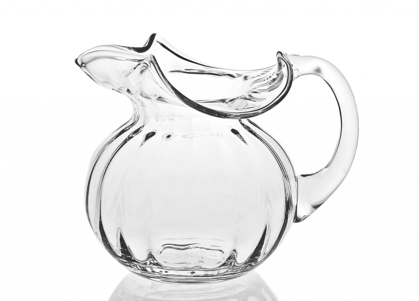 Mouth Blown Glass Pitcher  42 oz-0