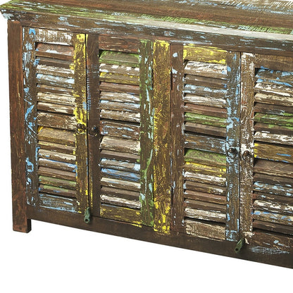 Haveli Reclaimed Wood Sideboard-4