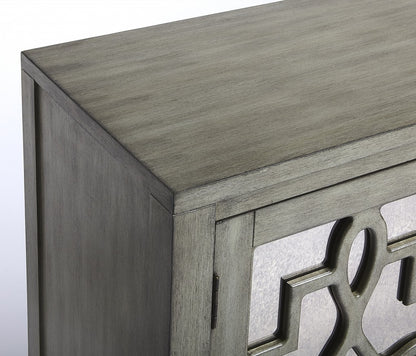 Giovanna Olive Gray Mirrored Sideboard-3