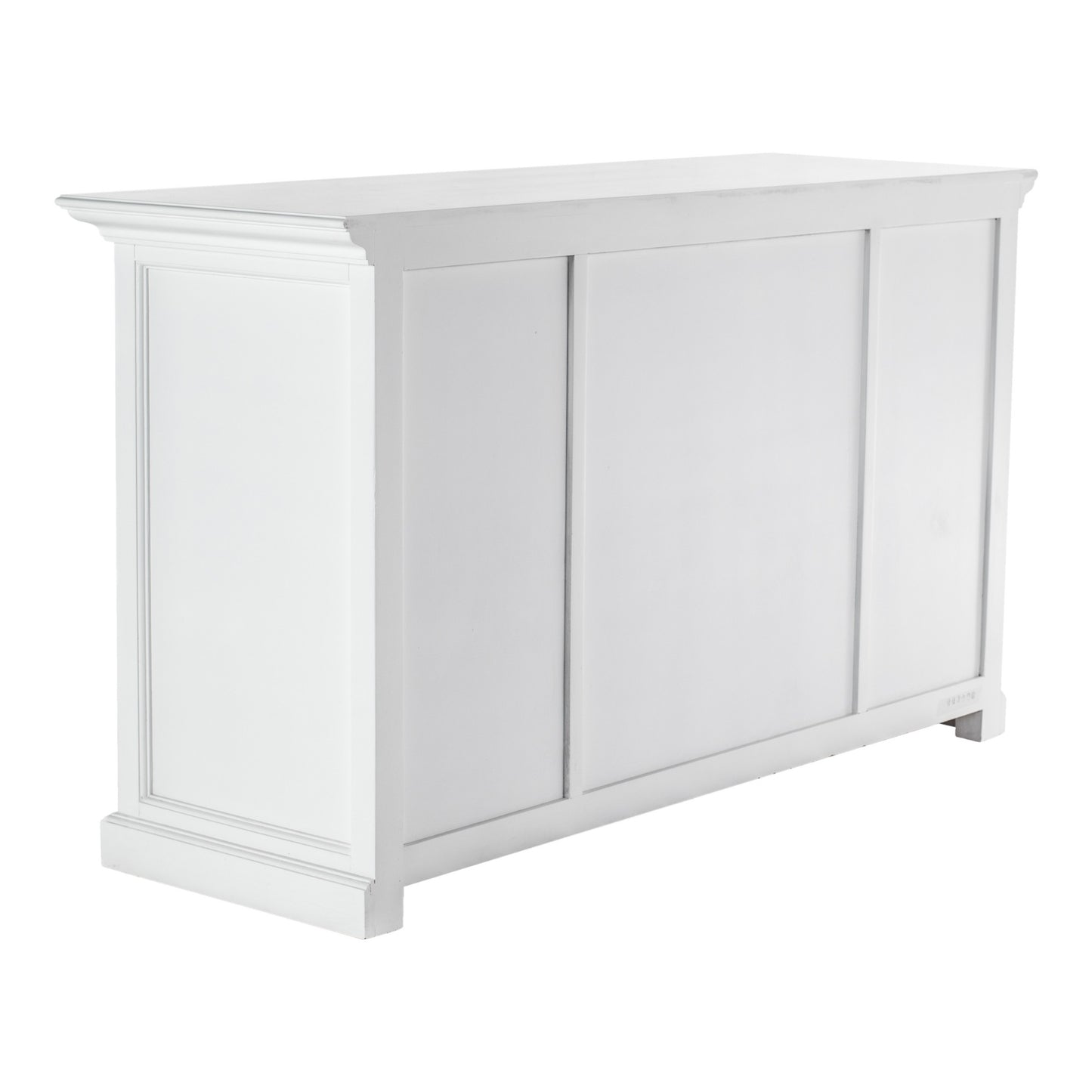 Modern Farmhouse White Buffet Server-5