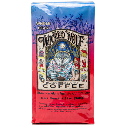 Raven's Brew Coffee Wckd WoLeaf Blend Bn (6x12OZ )-0