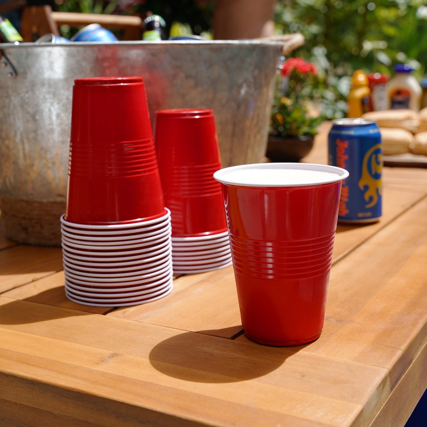 16 oz Red Party Cups, 100 Pack