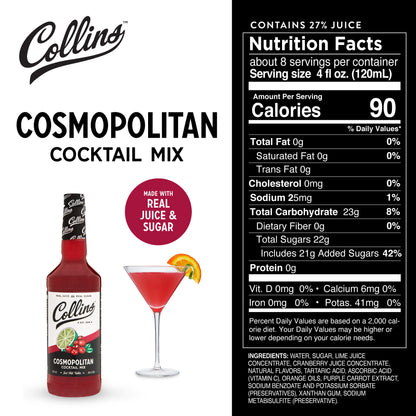 32 oz. Cosmopolitan Cocktail Mix