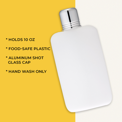 10 Oz Plastic Flask