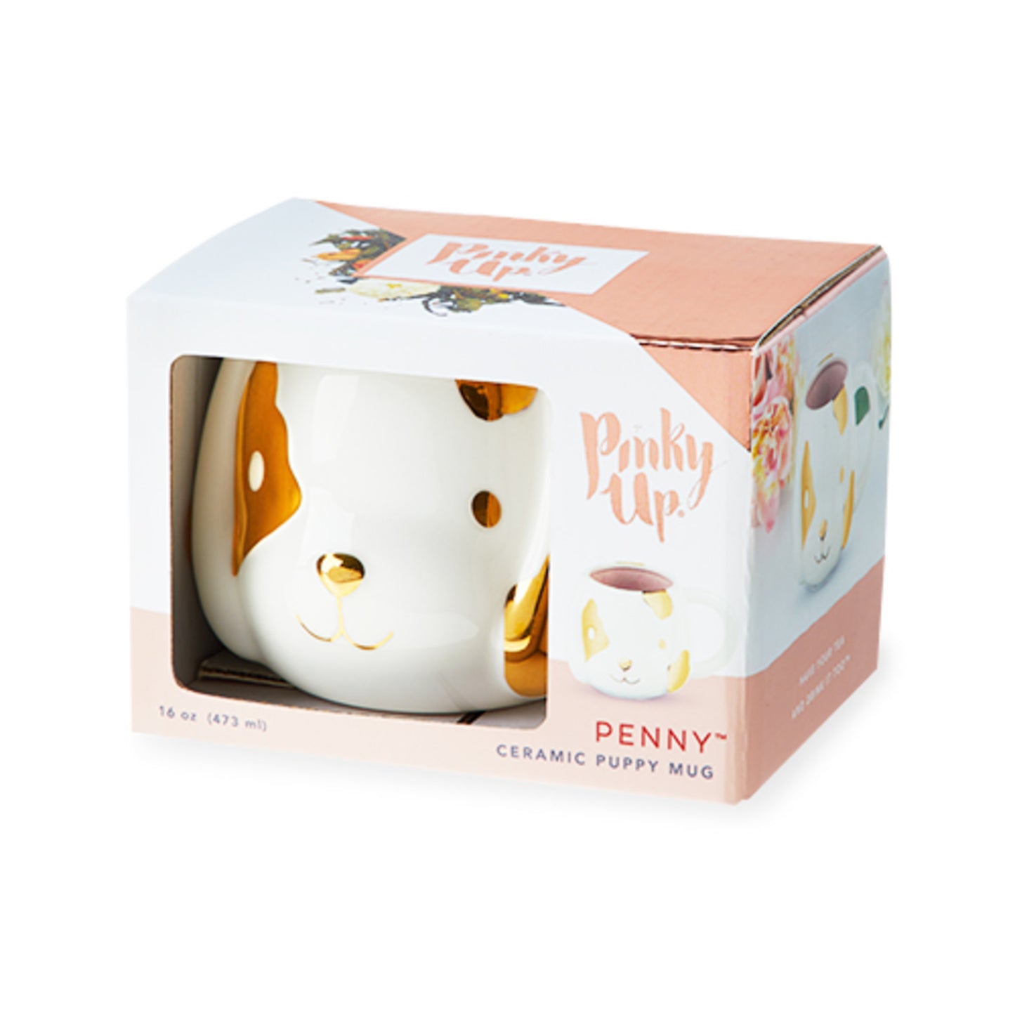 Penny™ Ceramic Puppy Mug by Pinky Up®