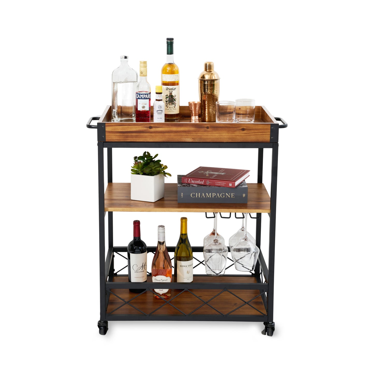 Modern Manor Bar Cart by Twine Living